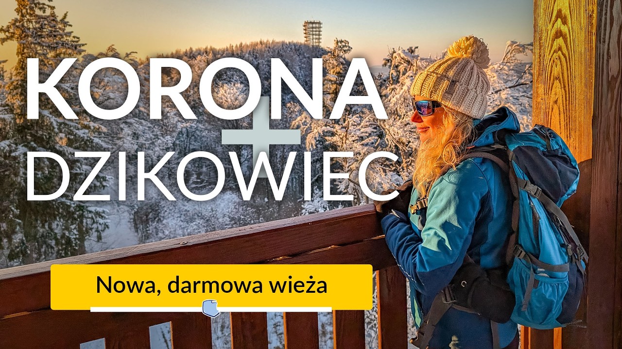 3 szczyty w 1 dzień: Chełmiec, Waligóra i Dzikowiec 🏔️ Wchodzimy na nową, darmową wieżę widokową 🗼