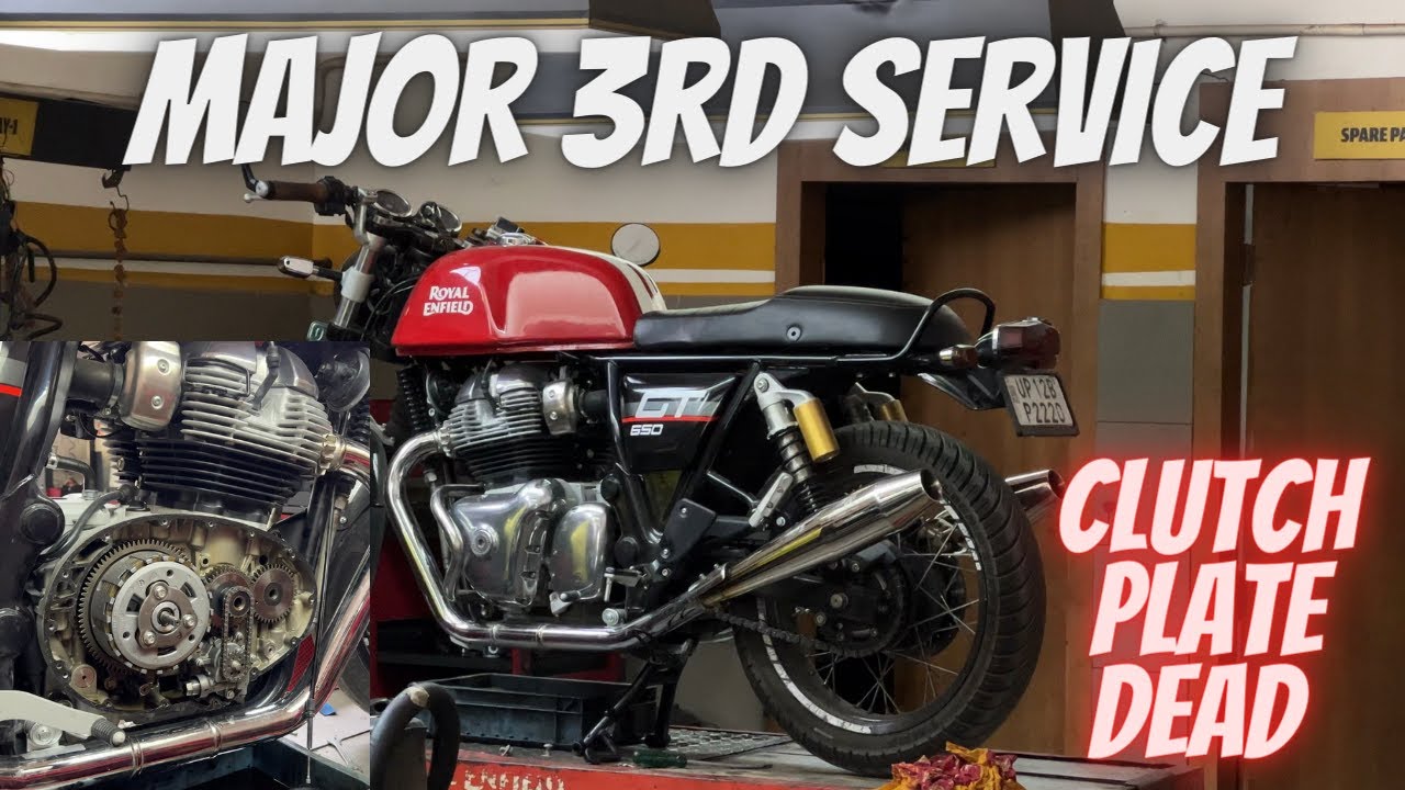 3rd service of Continental GT 650 |  Major issues