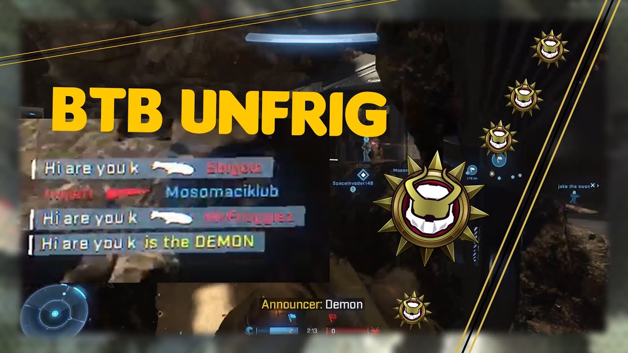 DEMON in Halo Infinite BTB - Unfrigginbelievable Gameplay!
