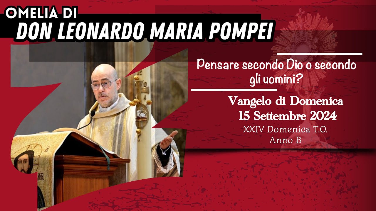 Pensare secondo Dio o secondo gli uomini?