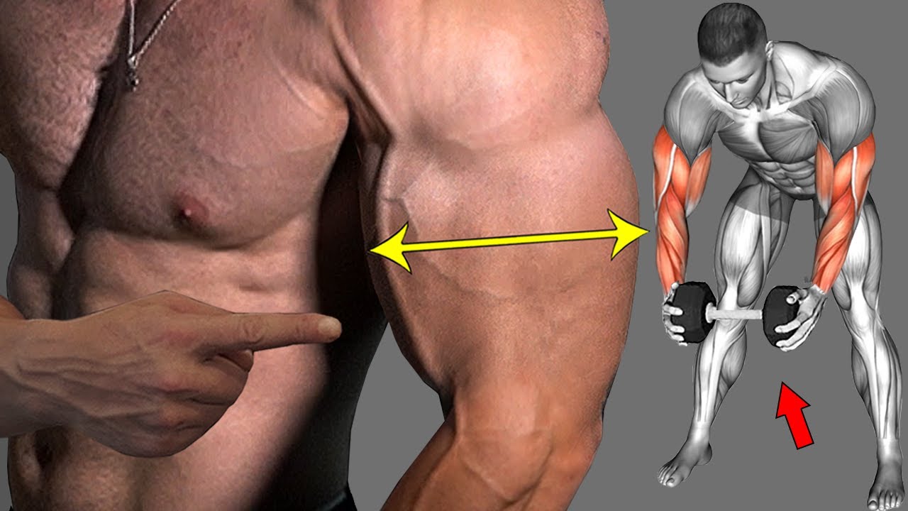 Эти упражнения заставят ваши руки расти очень быстро 💪
