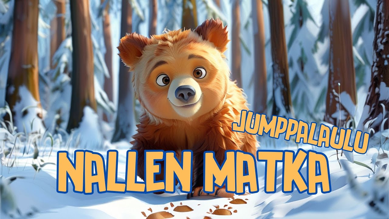Nallen matka 🐻 | Jumppalaulu lapsille