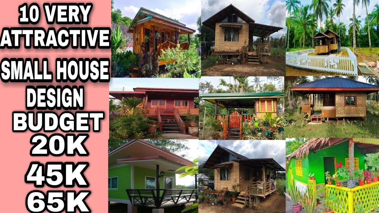 10 SMALL HOUSE DESIGN VERY ATTRACTIVE IN THE PHILIPPINES BUDGET 20K 35K 55K UP TO 65K PHP