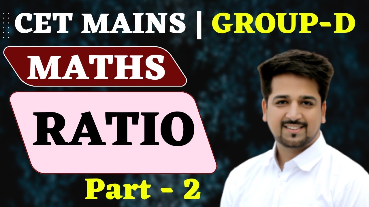 Ratio Part 2 With HCF LCM Practuise Cet Mains Maths | Cet group D By mehta classes Maths in hindi