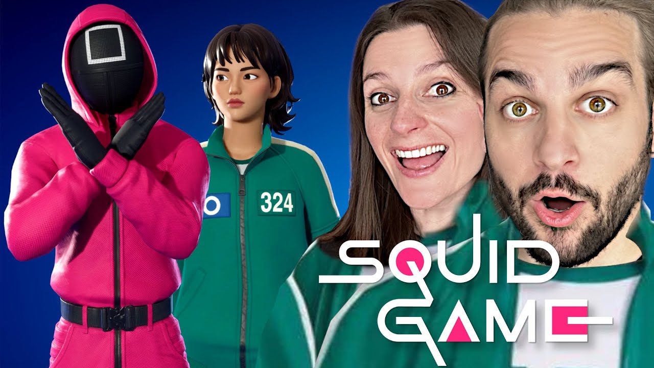 On a Reçu les Skins SQUID GAME FORTNITE !