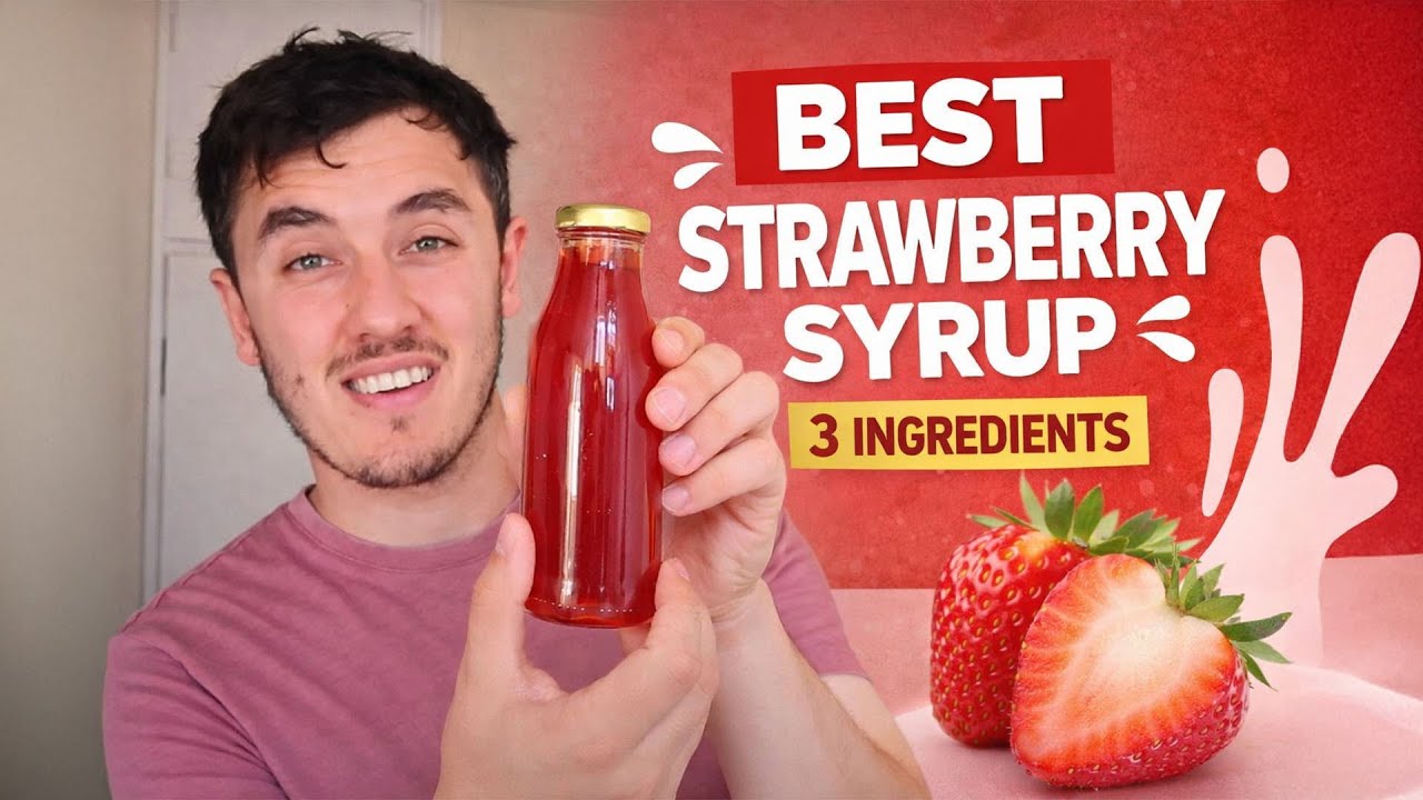 Как приготовить ЛУЧШИЙ клубничный сироп (рецепт)