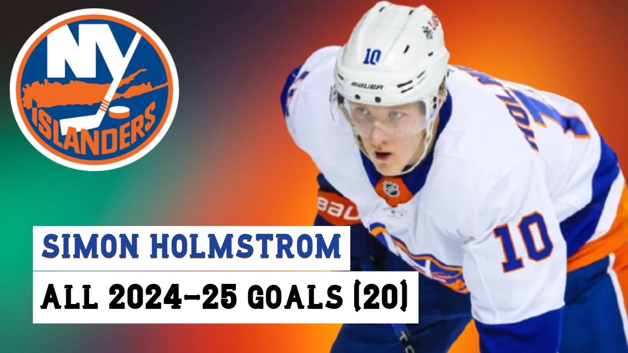 Simon Holmstrom (#10) All 20 Goals of the 2024-25 NHL Season