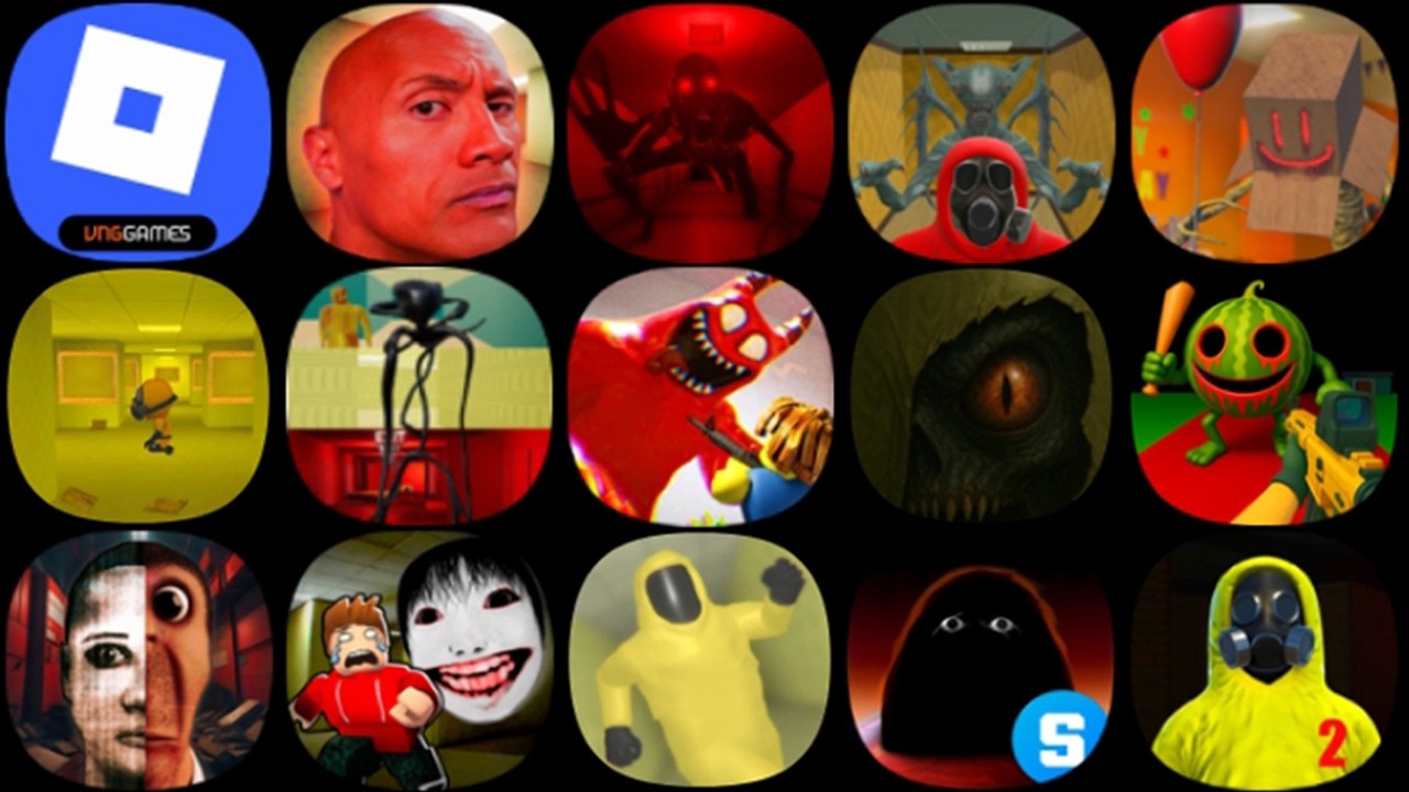 💥💥Roblox, Backrooms Nextbots, Backrooms Run, Horror Hide, Backrooms Level Fun, Backrooms Shoot...💥💥💥