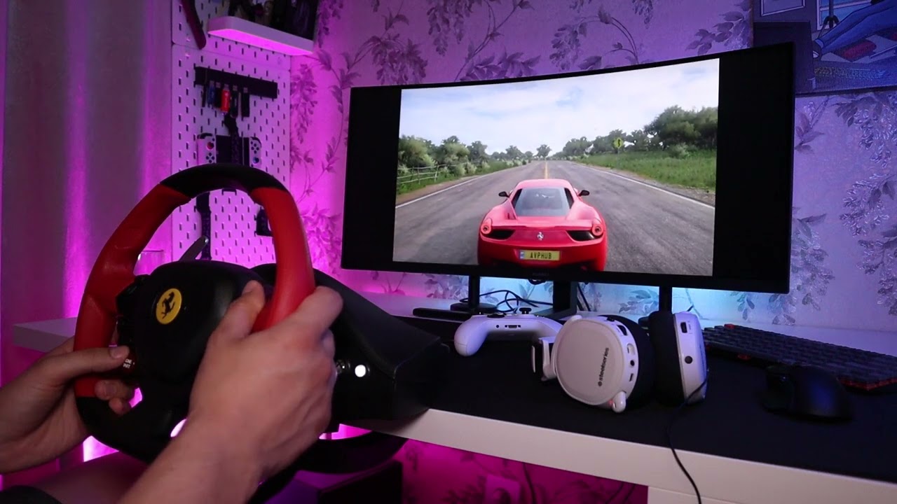 Thrustmaster Ferrari 458 Spider in Forza Horizon 5