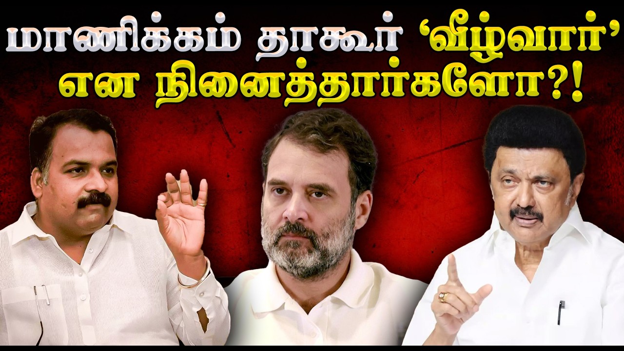 மாணிக்கம் தாகூர் ‘வீழ்வார்’ என நினைத்தார்களோ?! | Tamil Nadu Congress | Manickam Tagore issue