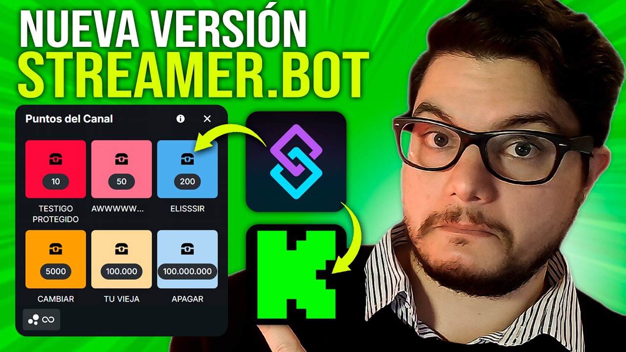 Cómo ACTIVAR los PUNTOS DE CANAL de KICK con STREAMER.BOT!