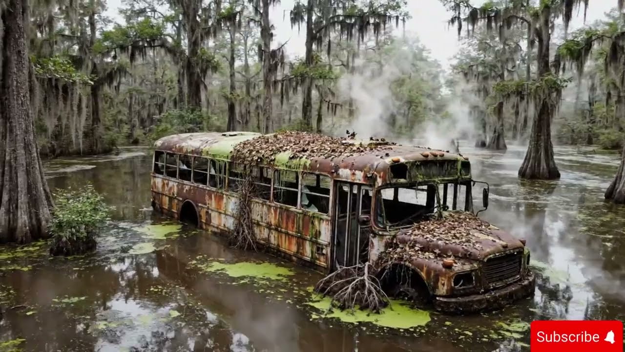 Biohazard Bus Rescue: Mud Pit Restoration