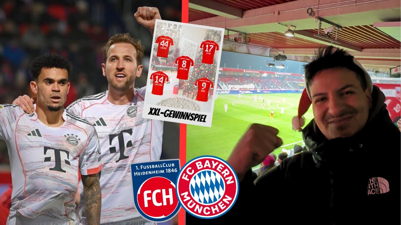 PYRO-SHOW und XXL-GEWINNSPIEL 🧨🔥❤️ | 1. FC Heidenheim vs. FC Bayern München | CedrikTV