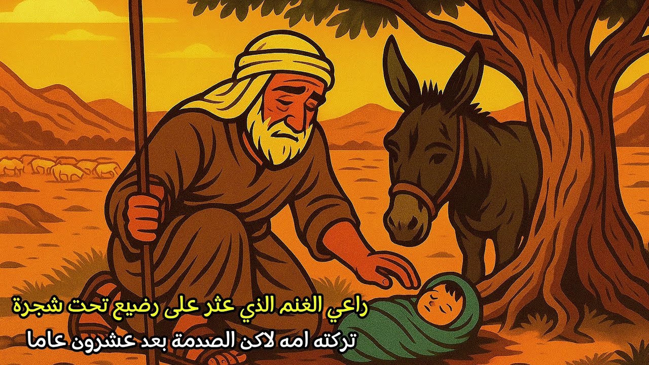 #قصة راعي الغنم الذي عثر على رضيع تحت شجرة تركته امه لاكن الصدمة بعد عشرون عاما 