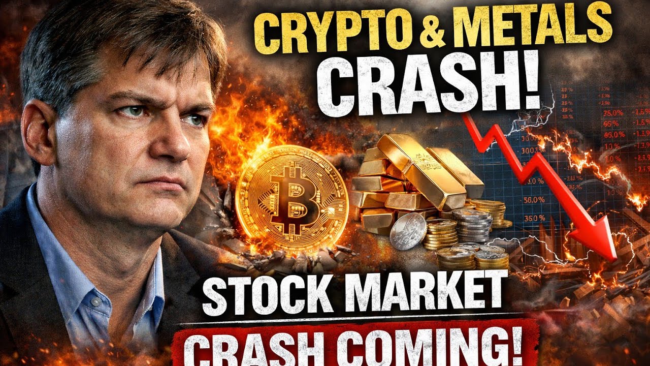The Man Predicted A 2008 Crash Now Warns Of Crypto And Silver Crash...