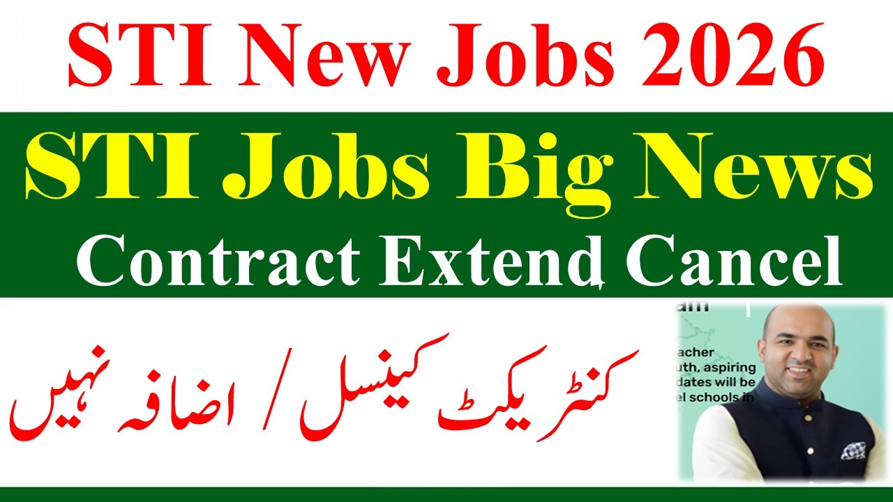 STI New Jobs 2026 Contract Extend Update | STI School Teaching Internees Jobs 2026 | STI Jobs 2026