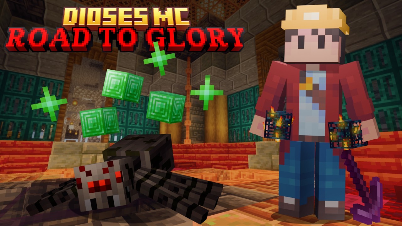 DUNGEONS y Seguimos con LA ZONA PARA SPAWNERS | SURVIVAL DIOSES MC en DIRECTO #14