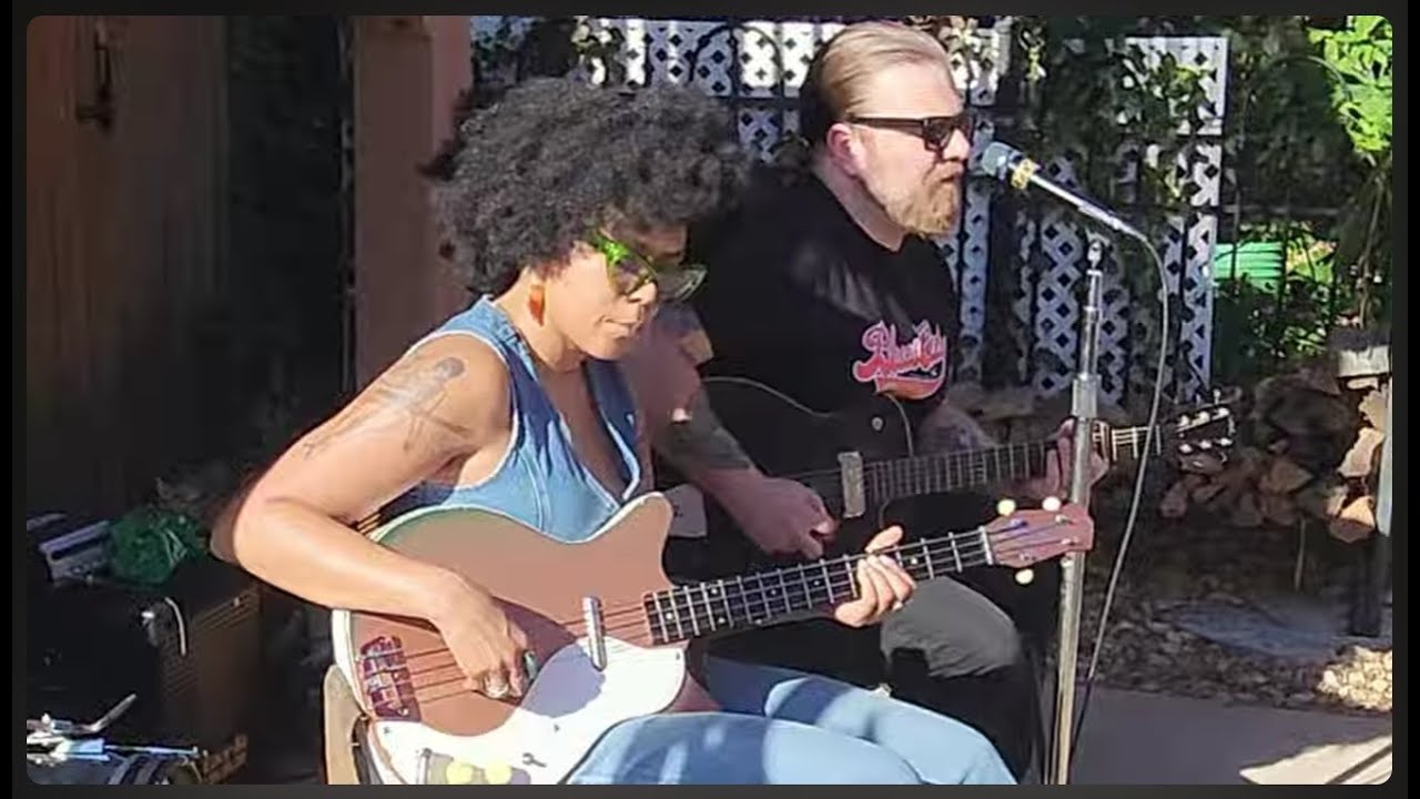 Matt & Nikki Hill, live on the Blues City Deli patio