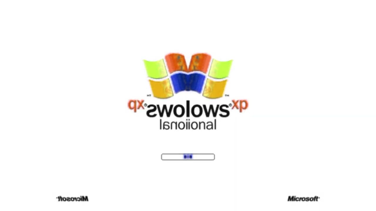Windows XP opposite effects.