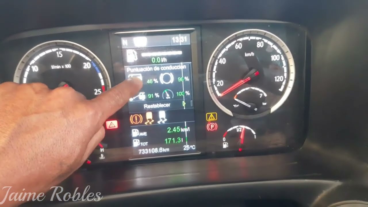 Como ganar puntos o estrellas  haciendo la operacion , en un buz Scania OPTICRUISE  K460