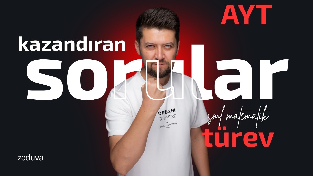 AYT turev sorularini cozme teknikleri | Ekstremum noktasi