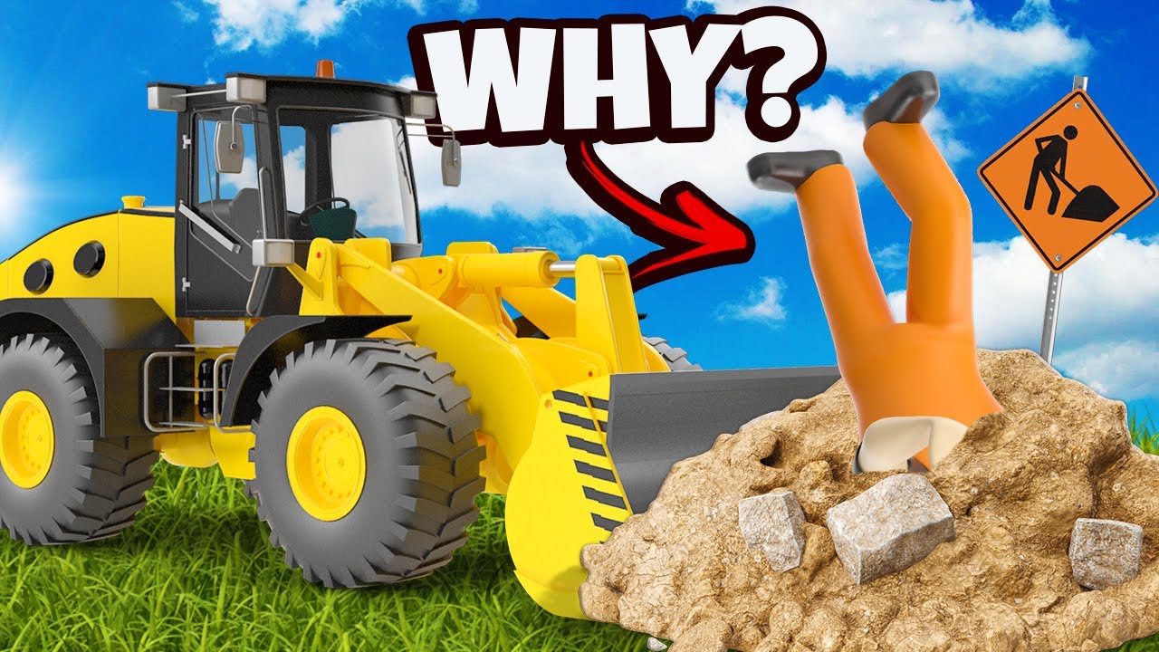 I Used Construction Equipment to Ruin Lives in Construction Simulator Game!