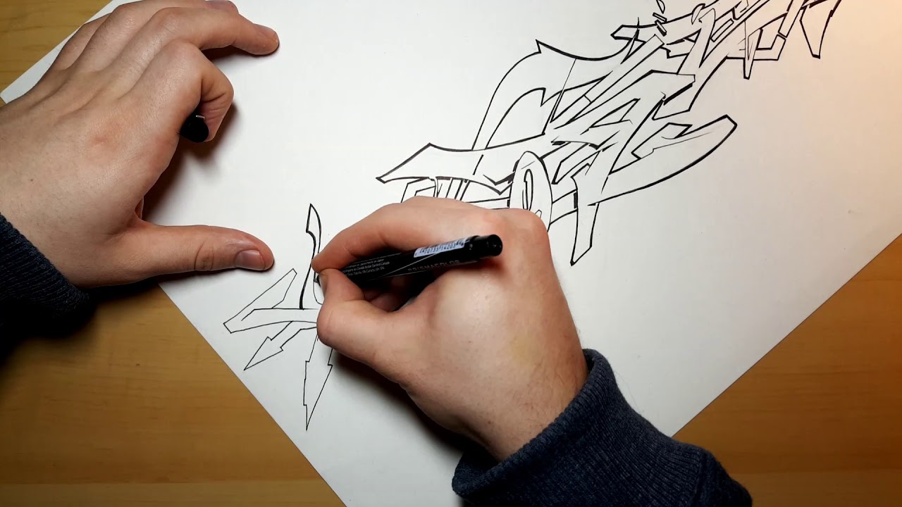 3Modes Graffiti Speed Art #2