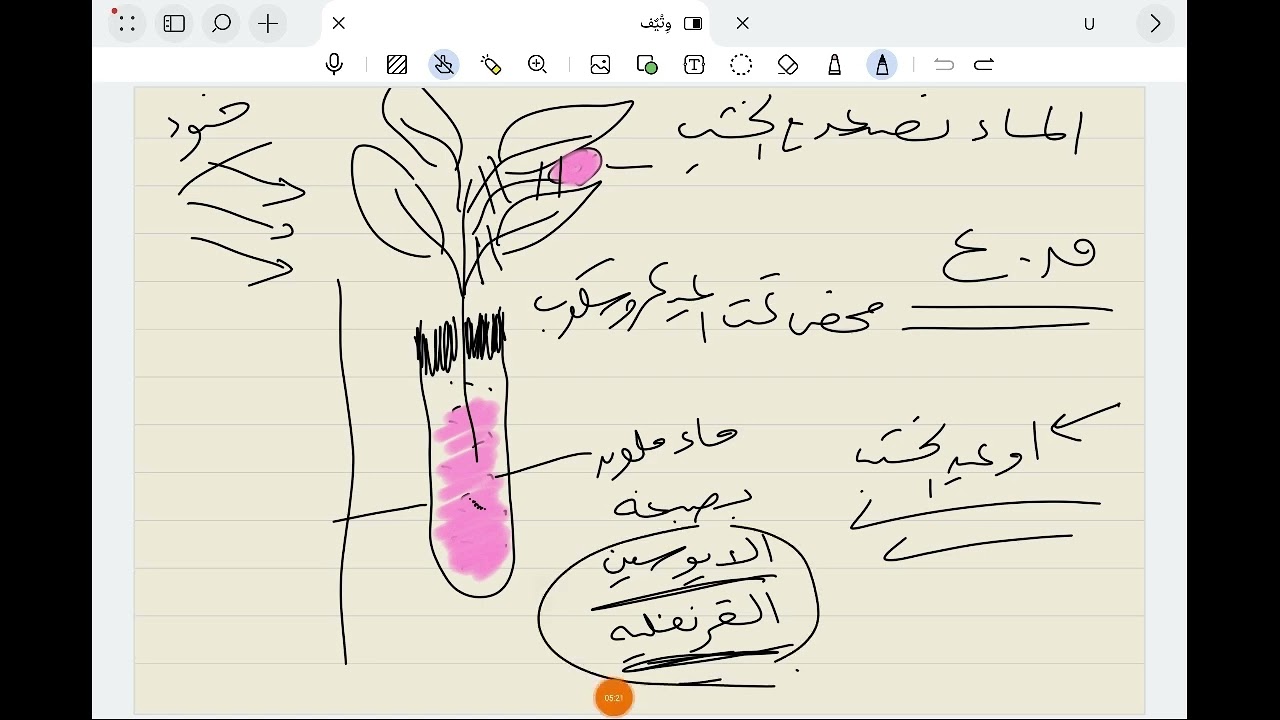 تجارب النتح في النبات فصل الإخراج