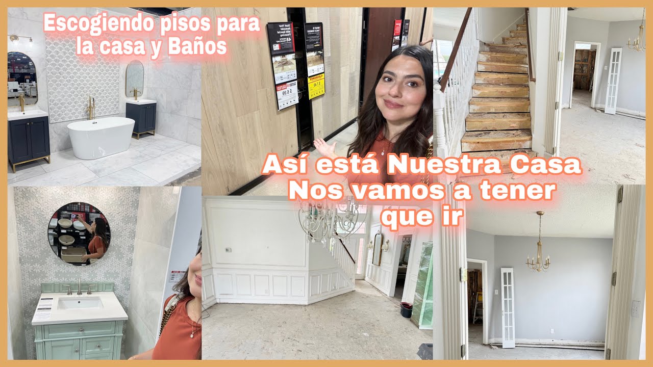 Así está Nuestra Casa 😭 Nos vamos a tener que ir, Fuimos a ver pisos de Madera y Baños 