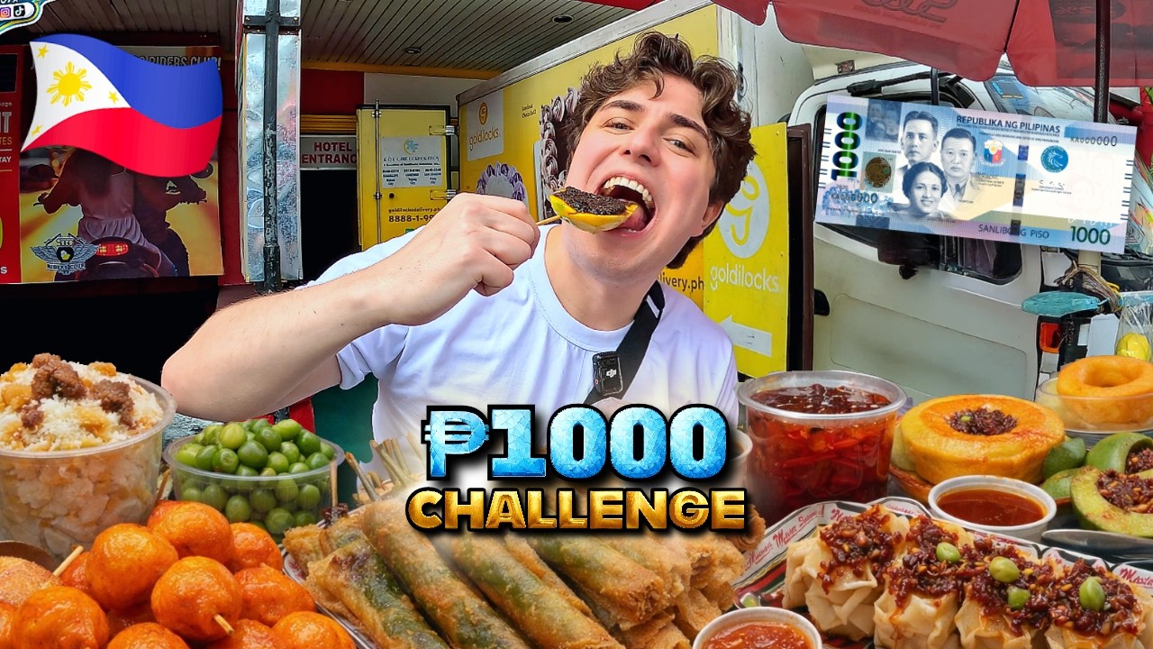 🇵🇭 Я попытался купить всю филиппинскую уличную еду за 1000 песо! 🍢😱
