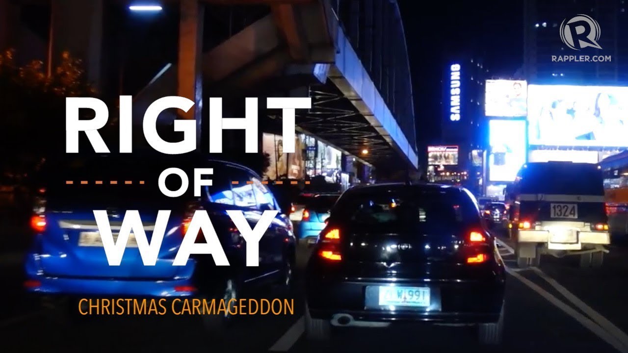[Right Of Way] Christmas Carmageddon from BGC to Quezon City?