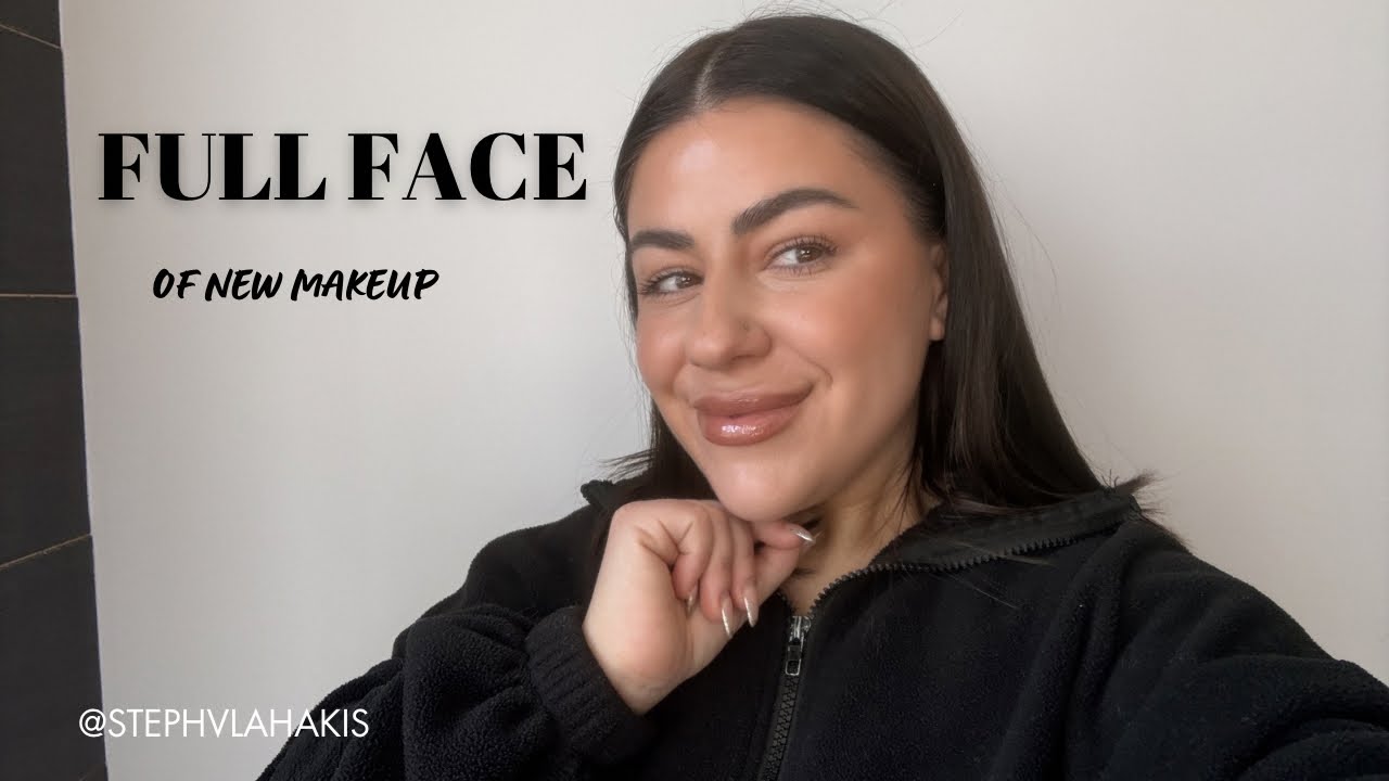 FULL FACE OF NEW MAKEUP PRODUCTS