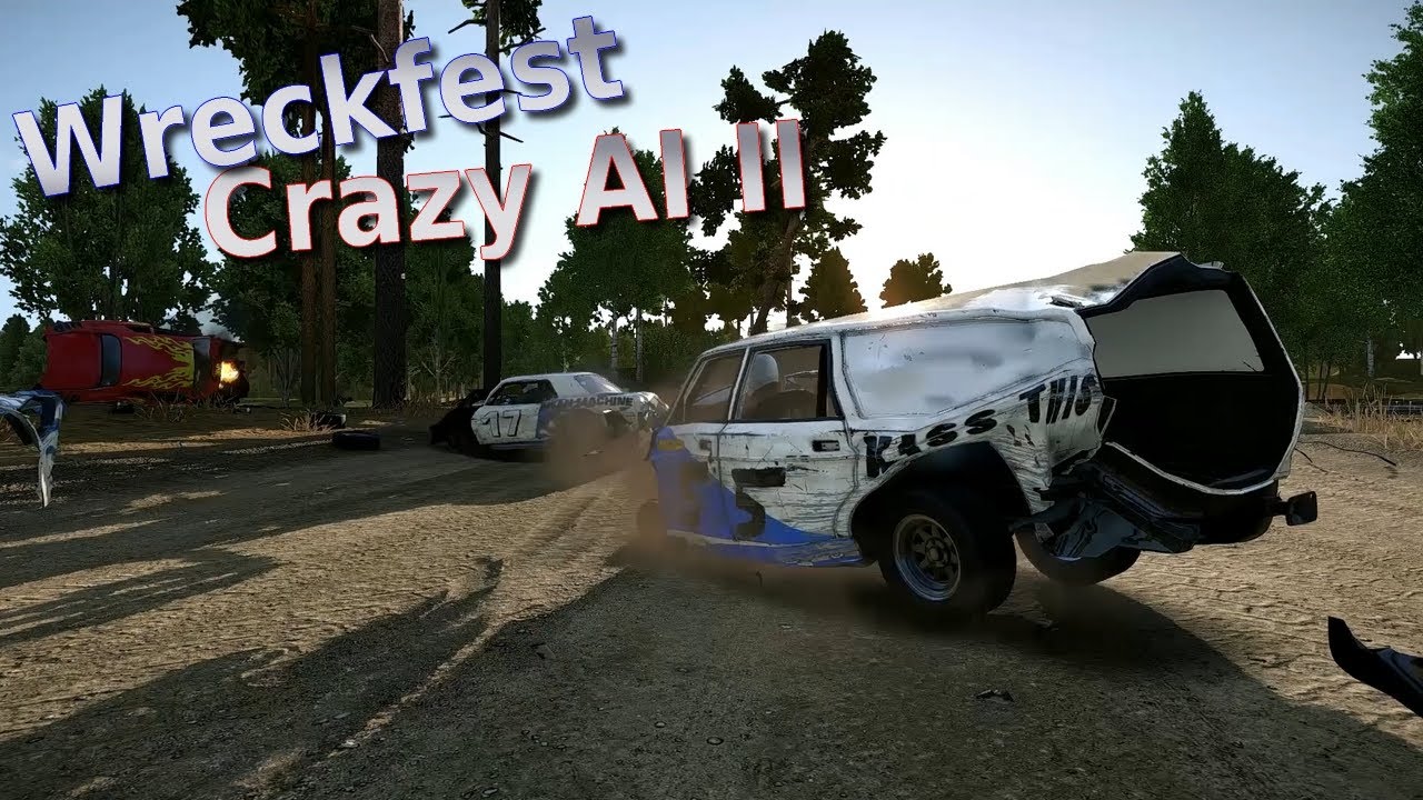 Wreckfest - AI is loving trees