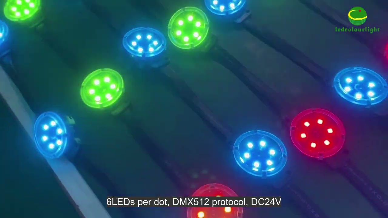 40mm LED Dot String Light, Perfect Facade Lighting