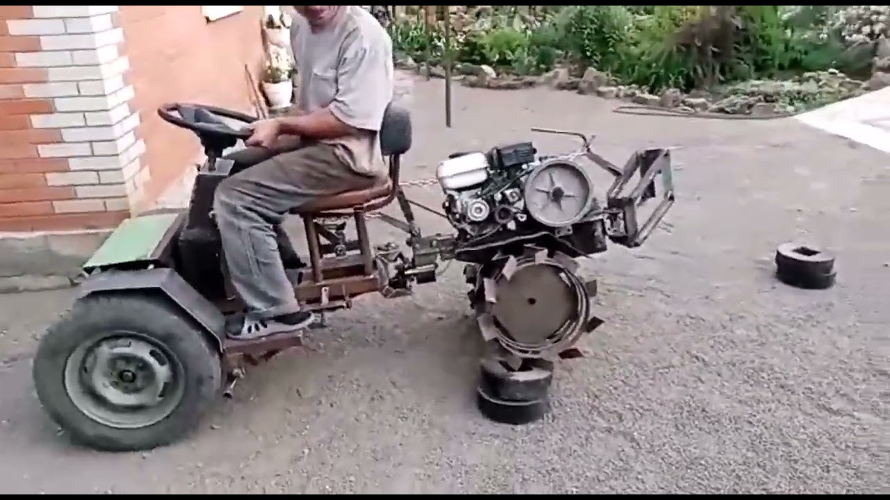 Самодельный передний адаптер переломка, 3 часть.