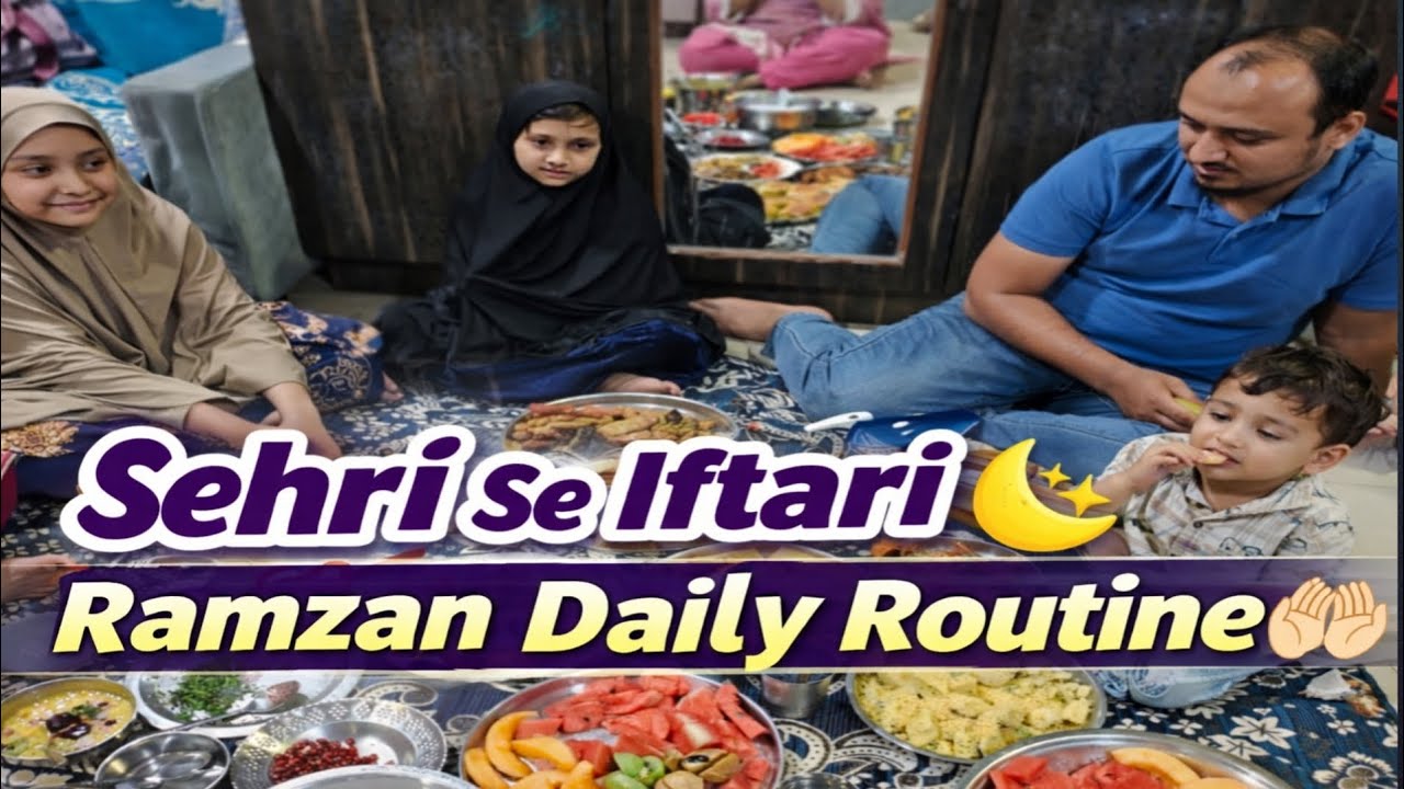Ramzan special vlog,, shayari se iftari full day routine 🍉🌙✨