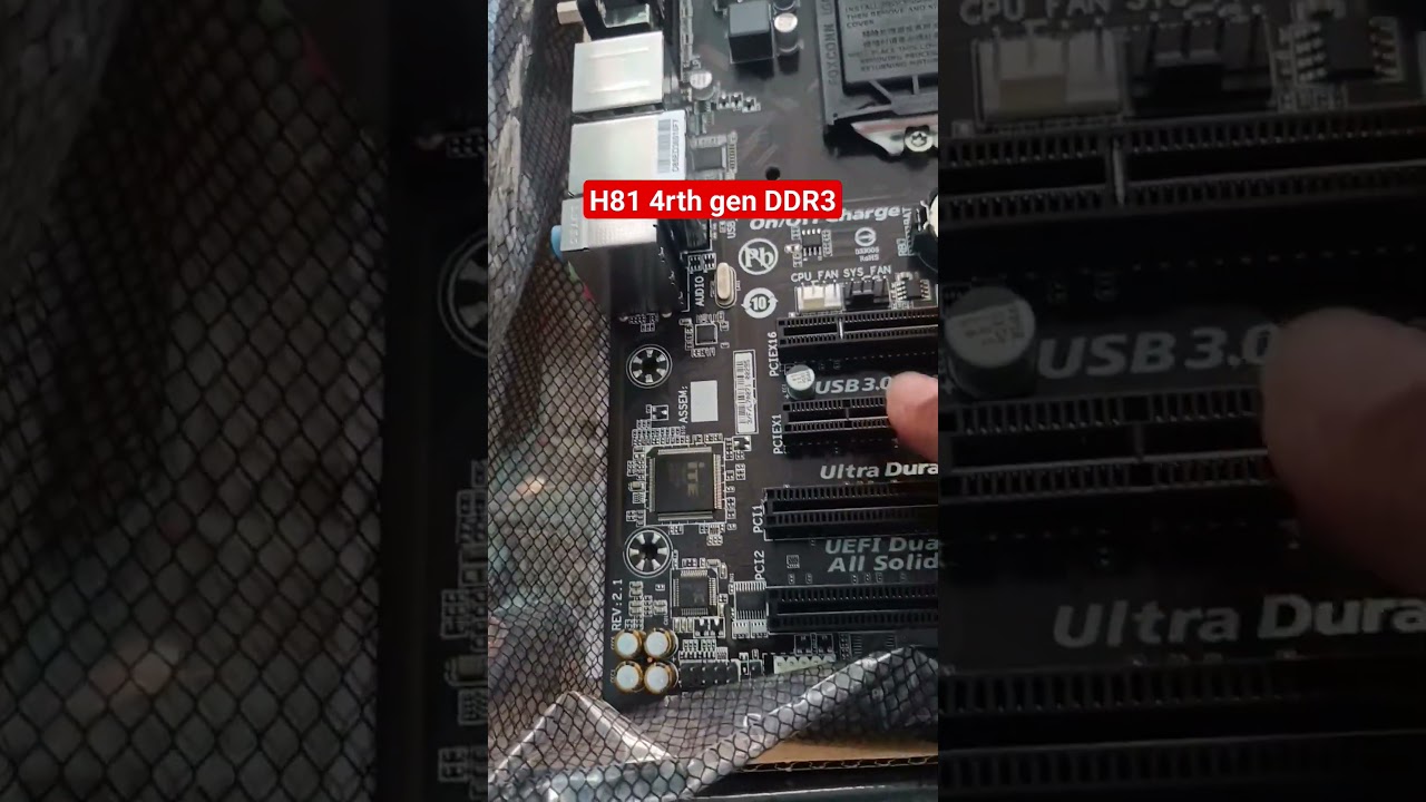 gygabyte h81 DDR3 4rth generation motherboard