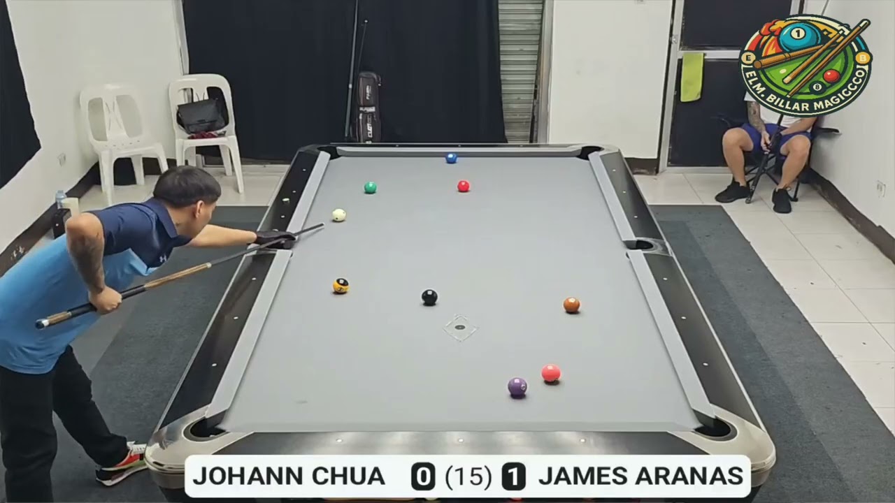 9-Ball Gauntlet: Johann Chua vs James  Aranas - $10,000 PHP Race to 15!