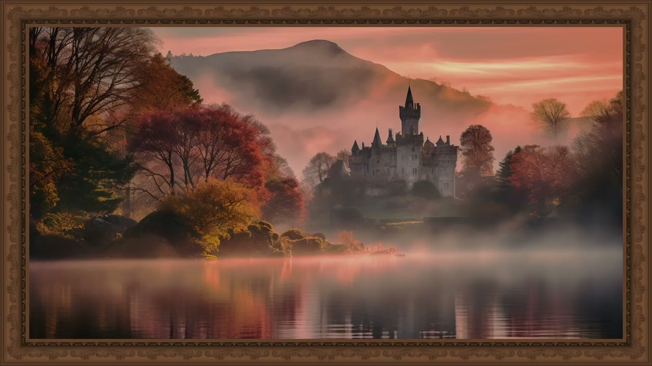 Art for TV | Fall Landscape with Music | 30 Minutes | Turn your TV into Artwork