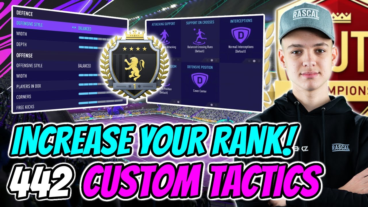 BY FAR THE *NEW* MOST META FORMATION IN FIFA 21 | 442(2) CUSTOM TACTICS - INSTRUCTIONS POST PATCH!