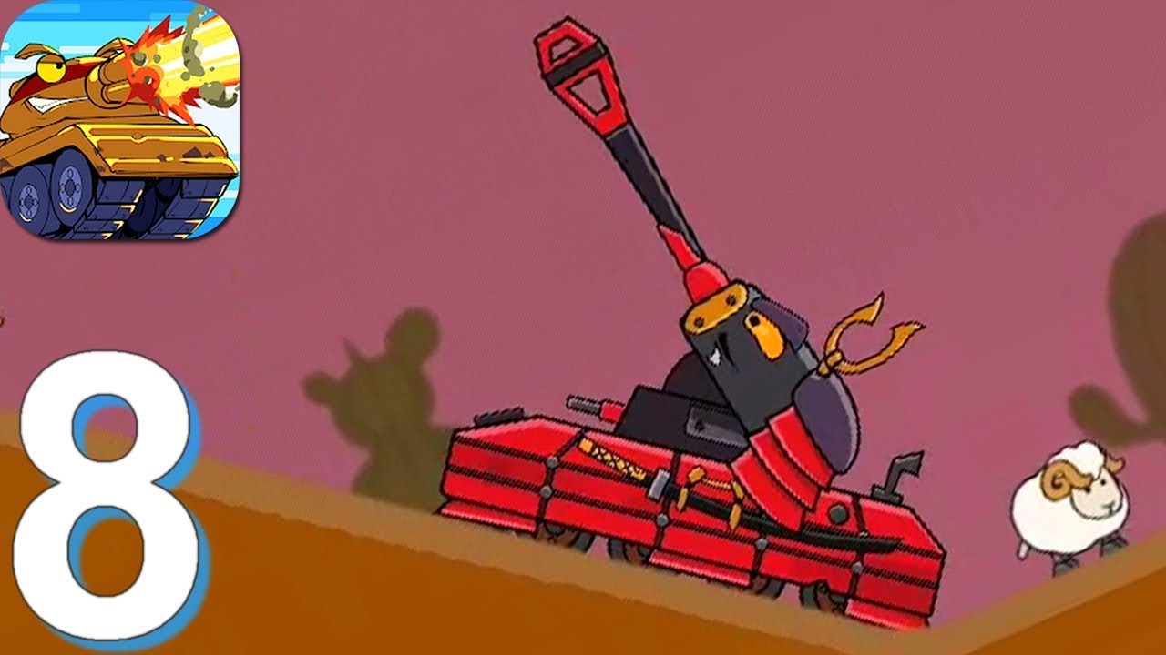 Tank Heroes - Gameplay Walkthrough Part 8 - (Android, iOS Game)
