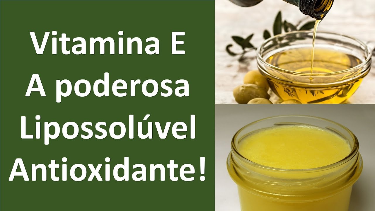 Vitamina E a poderosa vitamina anitoxidante! | Dr. Marco Menelau