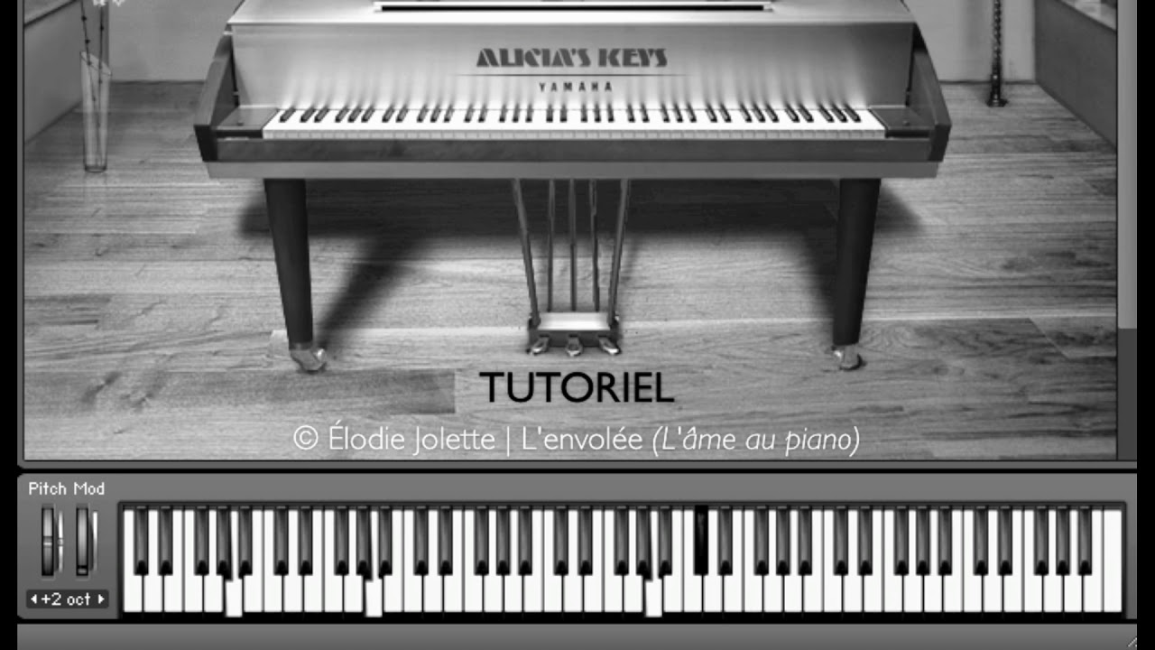 &Eacute;lodie Jolette 🎹 L'envol&eacute;e [Tutoriel visuel au piano]