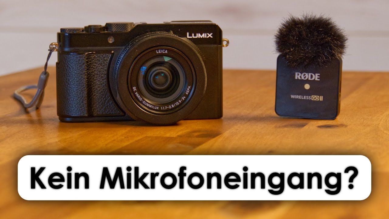 Filmen mit Kamera ohne Mikrofoneingang | Tutorial