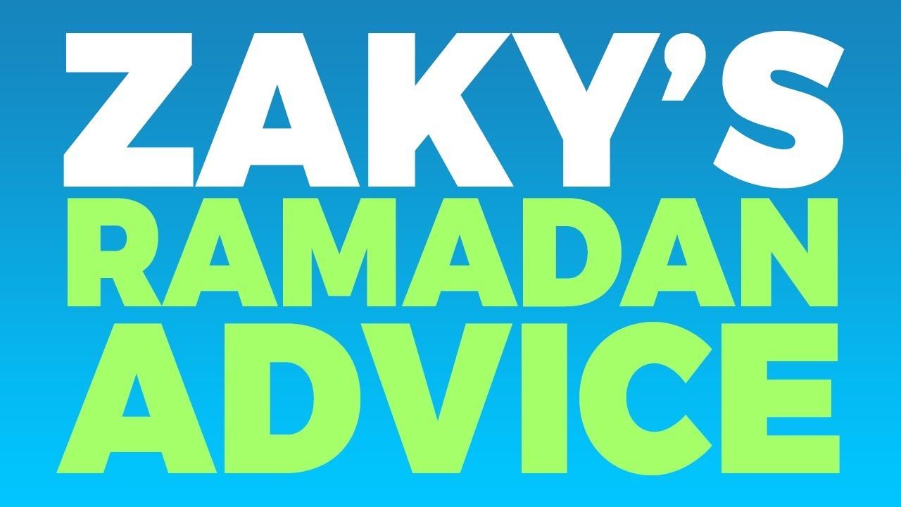 Ramadan Advice For Children by Zaky | HD