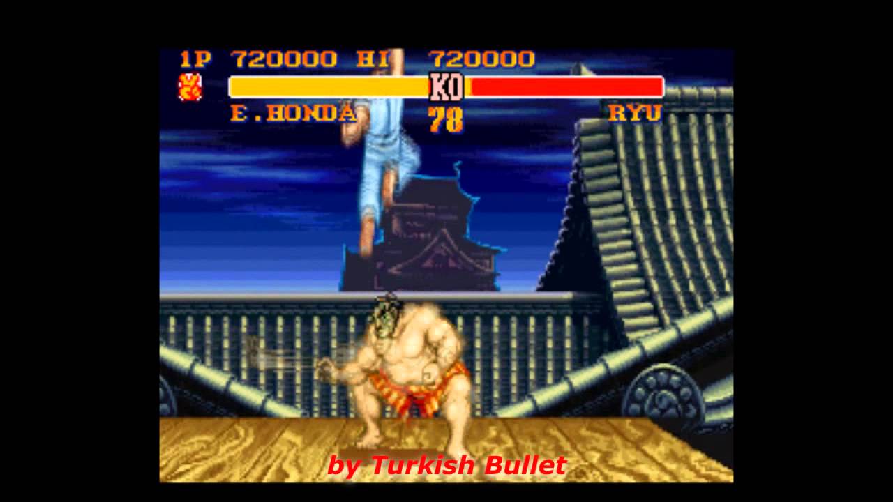 Street Fighter II Turbo: Hyper Fighting (World) (Super Nintendo) - (Longplay - E. Honda | Hardest)