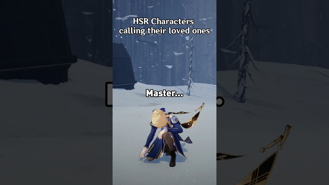 HSR Character Voicelines are Heartbreaking 
