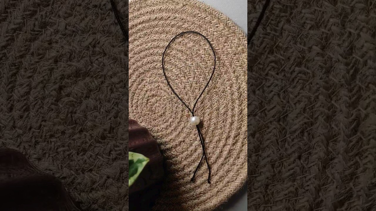 Very Easy Black Thread Anklet For Girls & Kids.