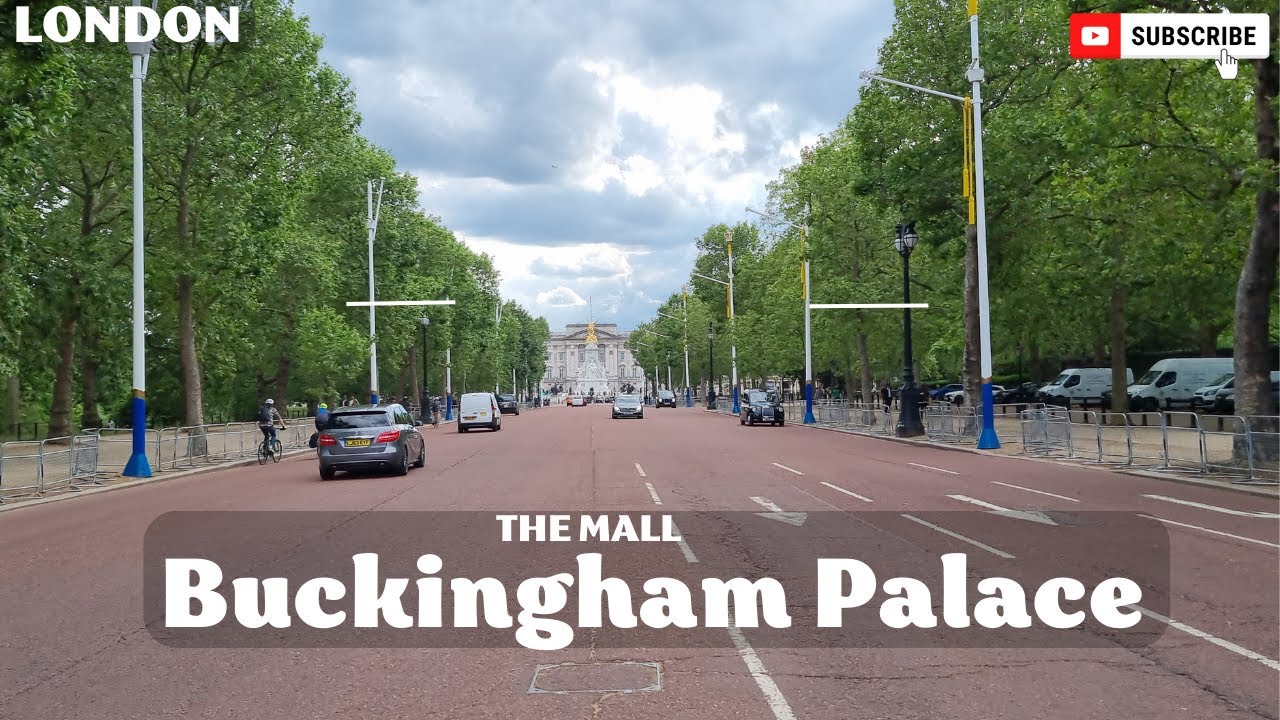 London 4K Walking Tour | Buckingham Palace | St James Palace |Horse Guards building , Admiralty Arch