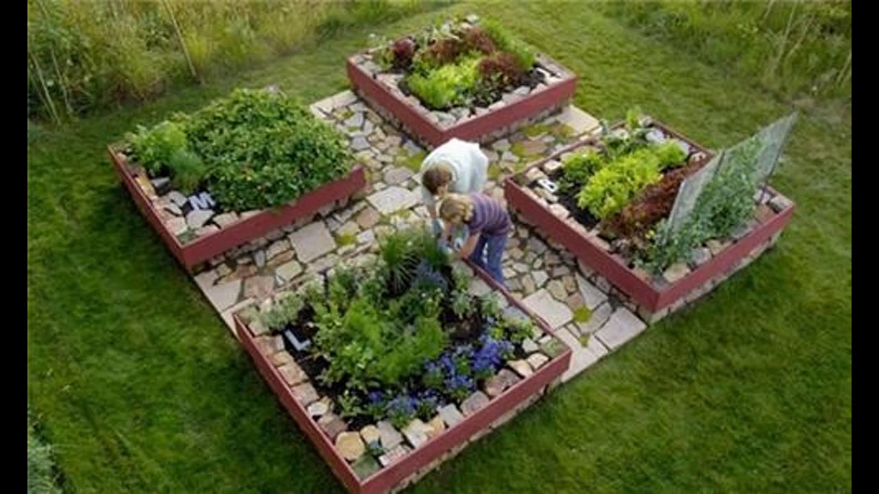 Les meilleures id&eacute;es de design de jardin de lit sur&eacute;lev&eacute;